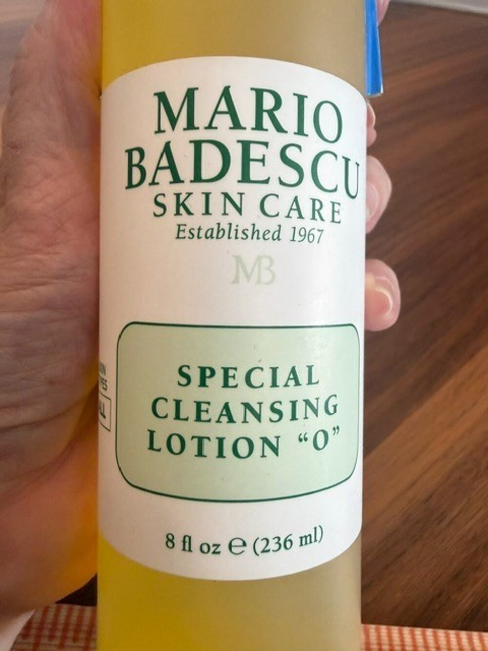 MARIO BADESCU SKIN CARE SPECIAL CLEANSING LOTION "O" 8 OZ